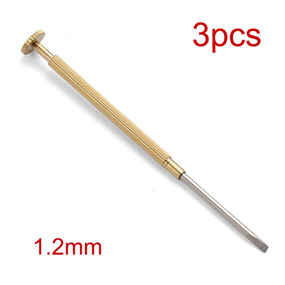 Quality Micro Precision Screwdriver Set Mini Watchmakers Tools Metal Slotted Screwdriver for Rolex for Watch Strap Jewelry Tools
