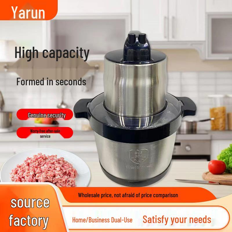 

Мощная электрическая мясорубка, большая вместимость, многоцелевой измельчитель и кухонный комбайн 6L Capacity