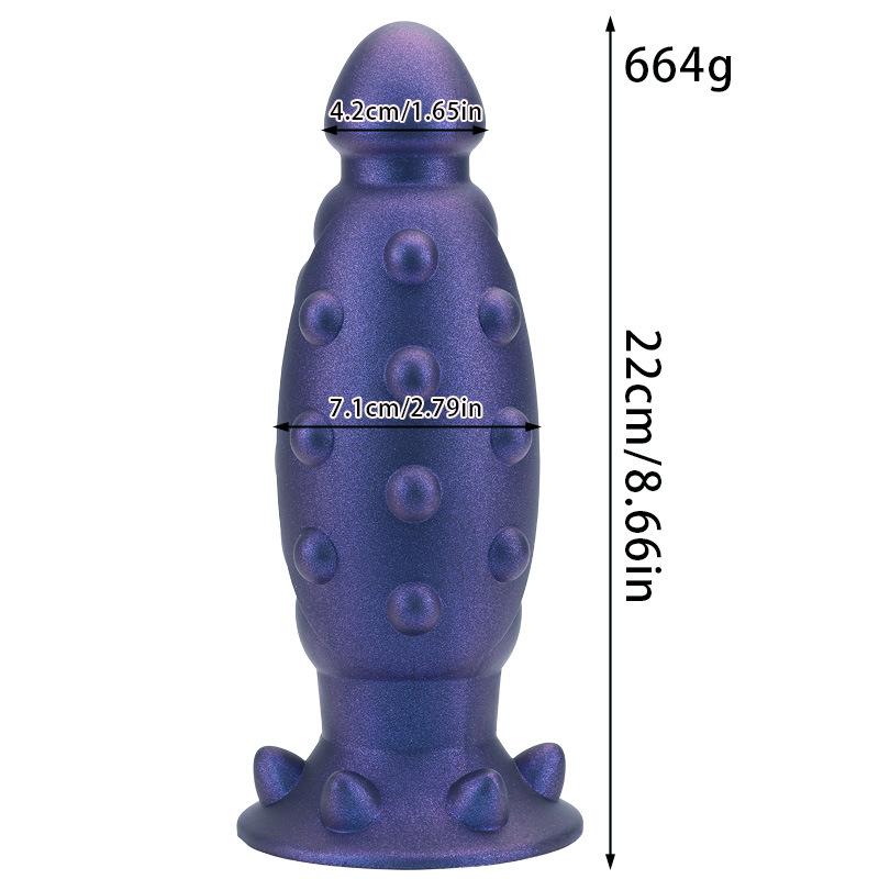 Wolf Toothed Stick Irregular Anal Plug Female Masturbator Alternative Dildo  Adult Product Sex Toy