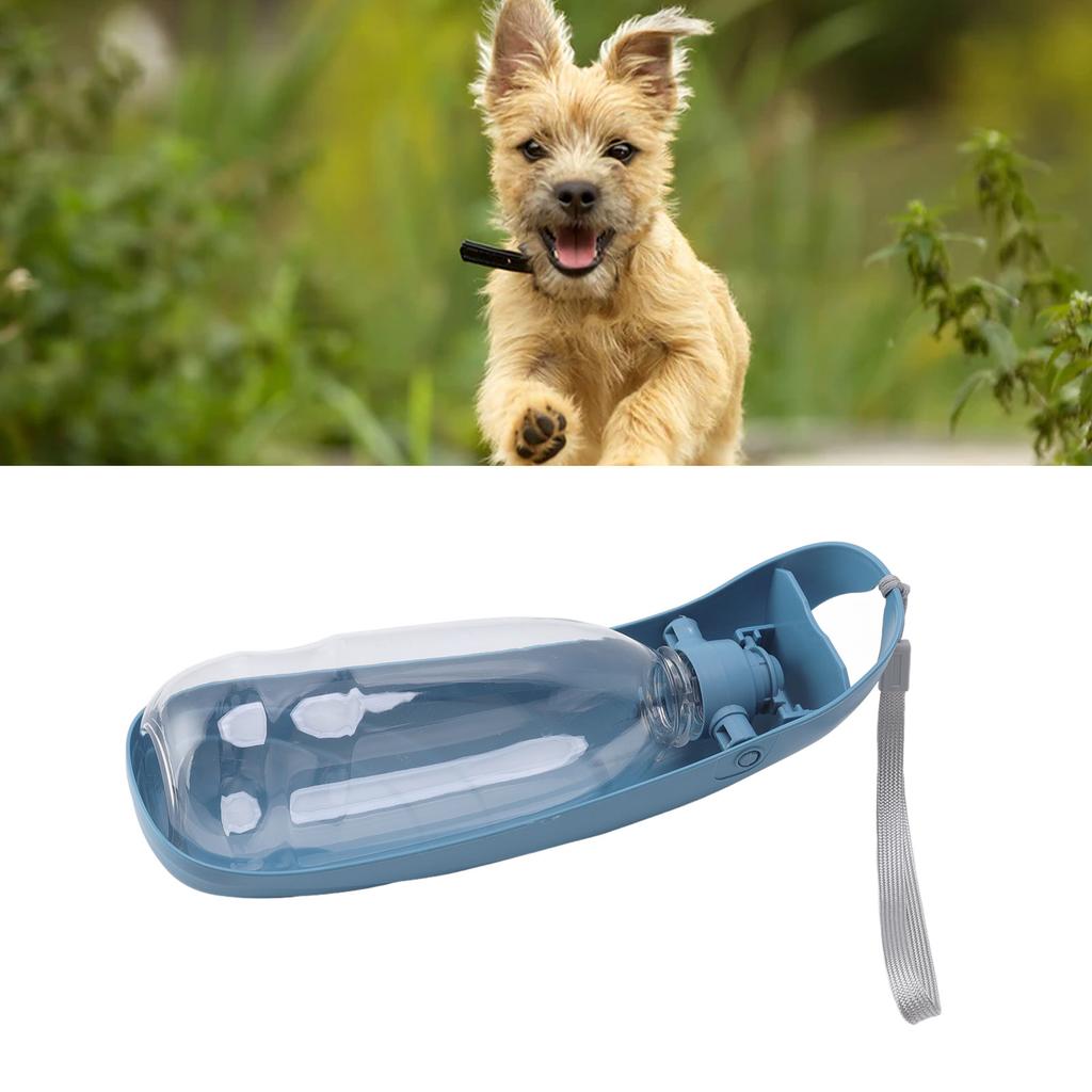 Dog Water Bottle Folding Portable Puppy Water Dispenser for Pets Outdoor Walking Hiking Travel 550ml