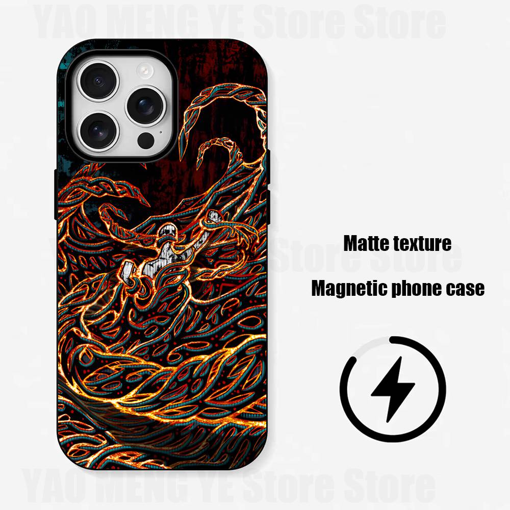 N-Nine-inch N-Nails Slim Matte Magnetic For Case For Iphone 17,16,15,14,13,12,11 Pro Max Mini Plus New Frosted Soft Shell