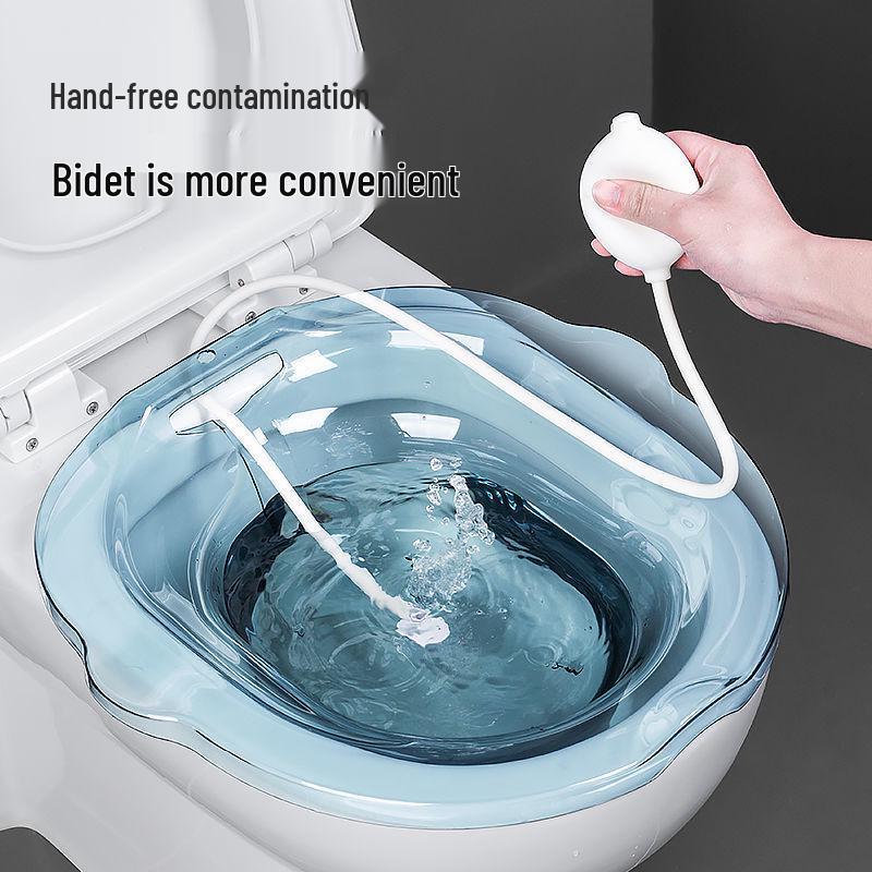 Squat-Free Toilet Sitz Bath Basin