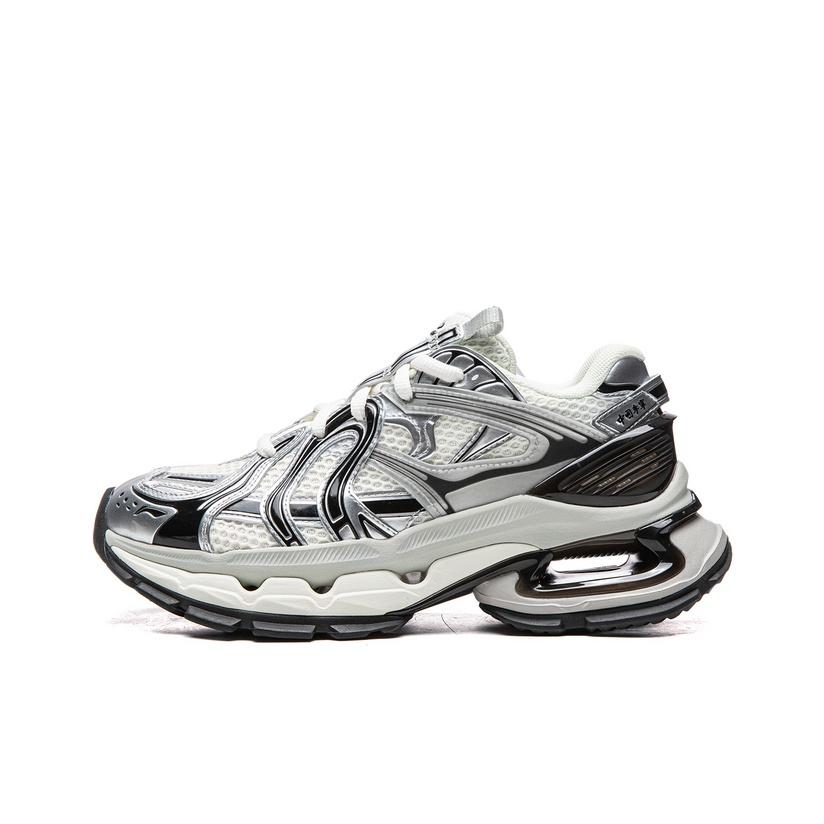 Li Ning Lijun BOW Trendy Fashion Sports Shock Absorbing Durable Low Top Casual Shoes Unisex Casual Shoes AZGV254-1