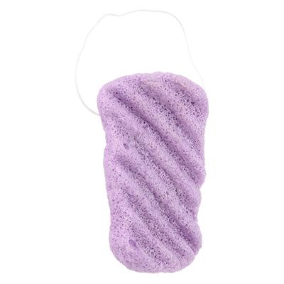 Długie fale typu duży rozmiar ciała Konjac Wash Face Flutter Naturalne gąbki do pielęgnacji twarzy i ciała Suche 03#