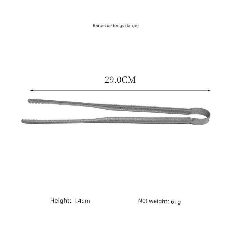 Retro Barbecue Tongs 304 Stainless Steel Tongs Food Tongs Steak Tongs Barbecue Tongs Korean Barbecue Utensils