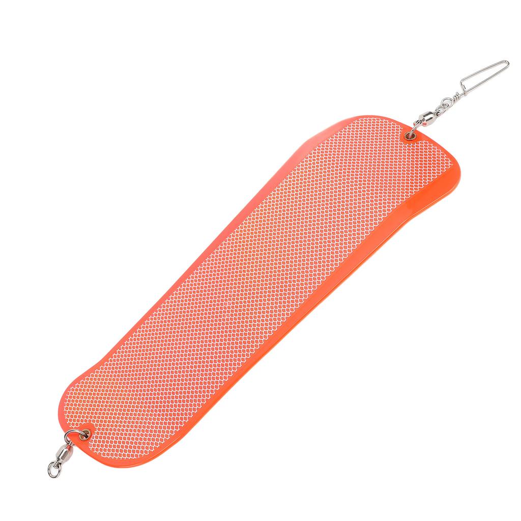 Fishing Flasher ABS Underwater Double Sided Luminous Swivel Diving Board Flasher for Sea Fishing
