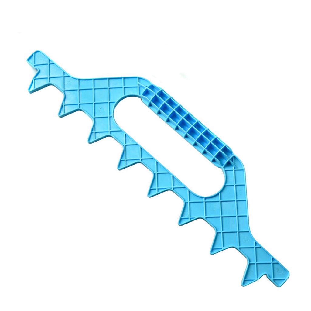 Pack of 2 Plastic Accurate Honeycomb Hive Frame Spacing Rakes for Precise Beekeeping Operations with Lightweight Design