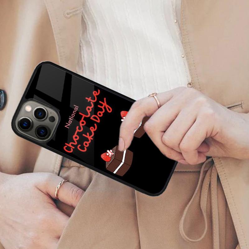 

Chocolate Cake Luxury Desert Magnetic Phone Case For APPLE iPhone 17 Air 16 14 13 12 Pro Max 15 Plus Charge MagSafe Cover iPhone 13mini