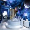 Moderne 3D Kosmische Nacht Muster Tapete Für Kinderzimmer Wohnzimmer Hintergrund Wasserdichte 3D Tapeten Wandbilder
