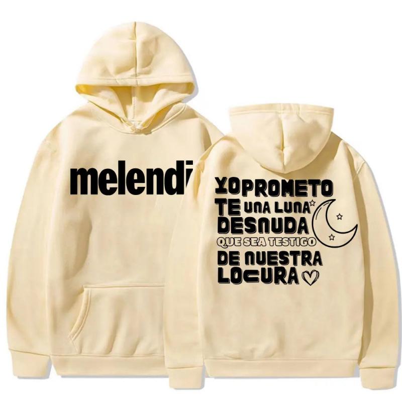 Rapper Melendi Album Tour Mikiny s potiskem dopisů