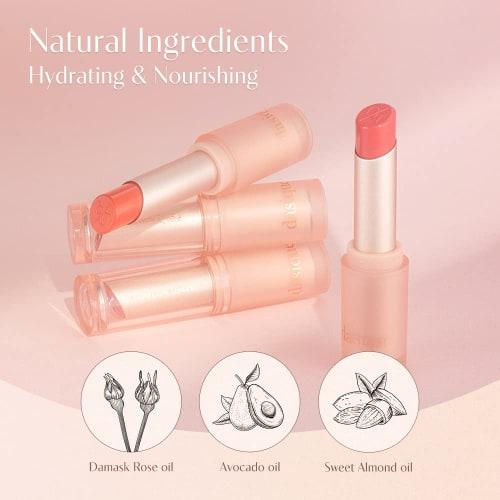 Official" Dasique Mood Glow Lipstick 03 Peaches Mood Glow Lipstick/lipstick/tint/tint
