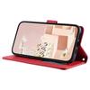 Cross-Border Compatible Houndstooth Leather Flip Card Holder Case with Lanyard for Sony 5 IV/10 V (2023)