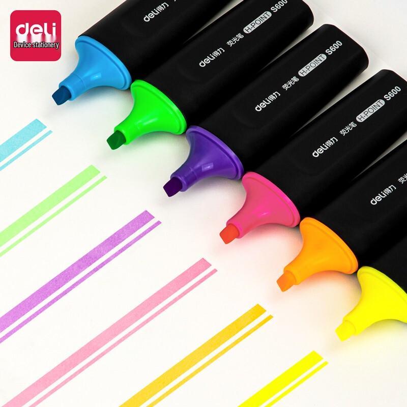 Deli S600 Fluorescent Highlighter Pen