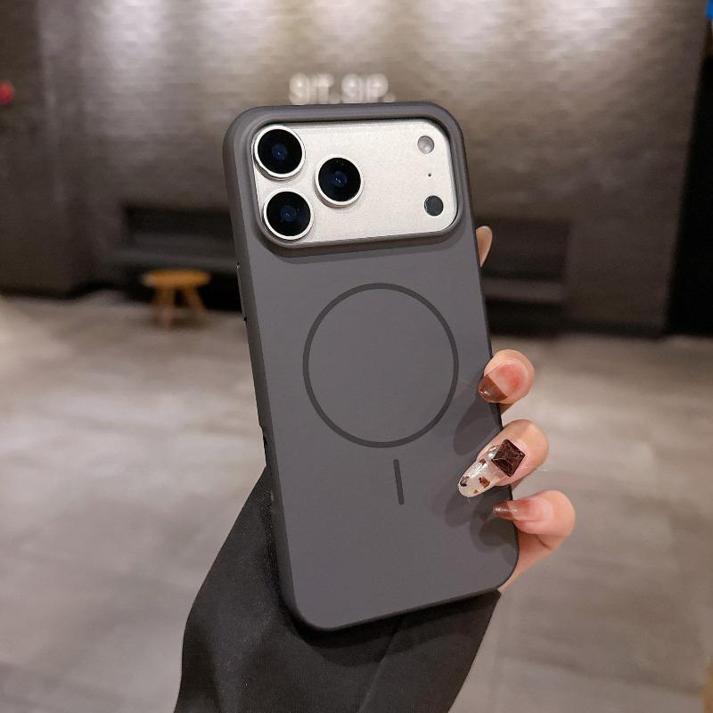 Luxury Phone Case for  iPhone 17 16Plus 15 14 13 12 Pro Max Air with MagSafe Wireless Magnetic Charging Protection