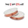 1 Roll 0.3 0.4 Wire Diameter Roll Gold Blue Wire Beading Cord String Findings DIY Beading Wire For DIY Jewelry Makings