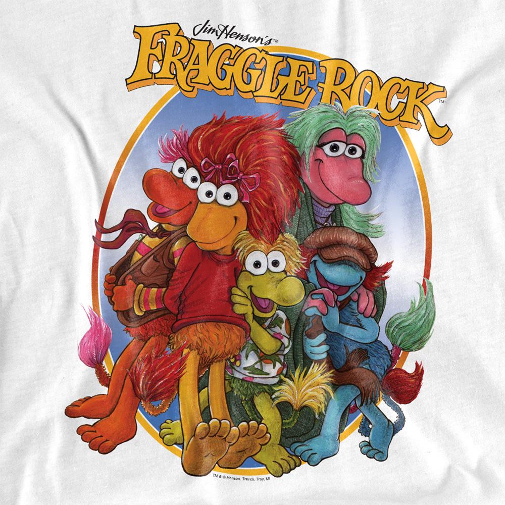 Fraggle Rock Unisex Adult Group Hug T-Shirt