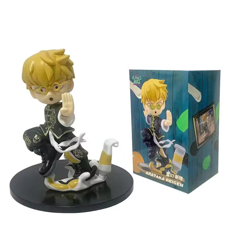 Original Mob Psycho 100 III Shigeo Kageyama Arataka Reigen Anime Figur Spielzeug Kwaii Q Ver. PVC-Mode
