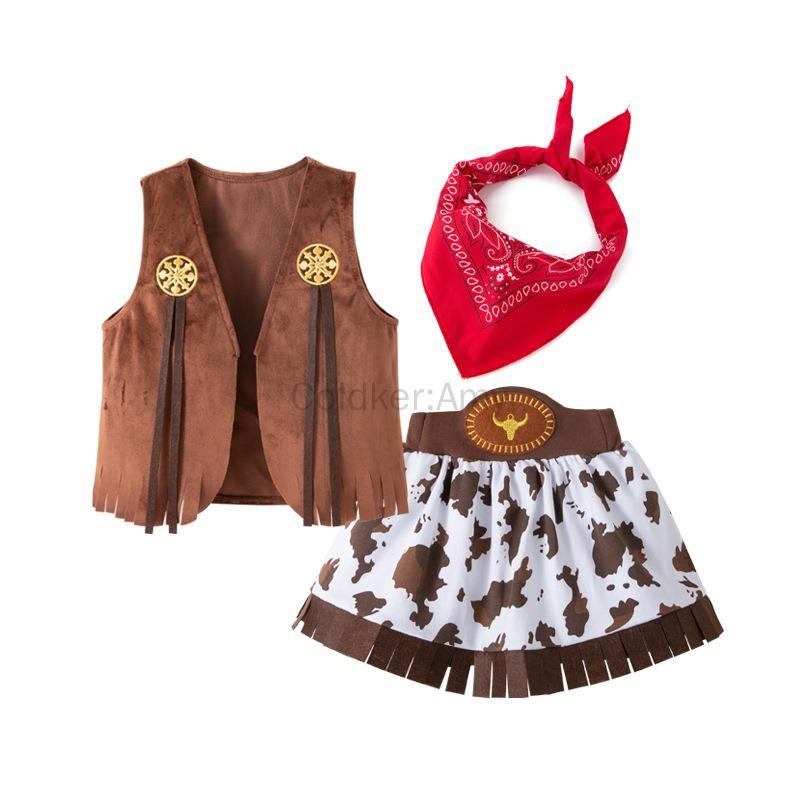 

Фантазия Пурим Хэллоуин Костюмы Для Малыша Тоддлера Детей Ребенка Девочек Костюм Ковбойши Ковбоя Вечеринка Маскарадный Костюм 110