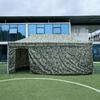 Camouflage Four-Corner Telescopic Tent with Side Walls – Cold Protection, Sun Shade, Waterproof Oxford Cloth