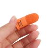 Multi-purpose Non-slip Finger Cover Natural Rubber Orange Finger Cots  Finger Craft