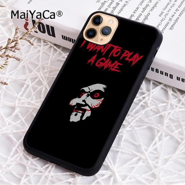 MaiYaCa Jigsaw Saw Phone Case Cover For iPhone 17 Air 16 15 6s plus 11 12 13 14 pro max plus shell coque