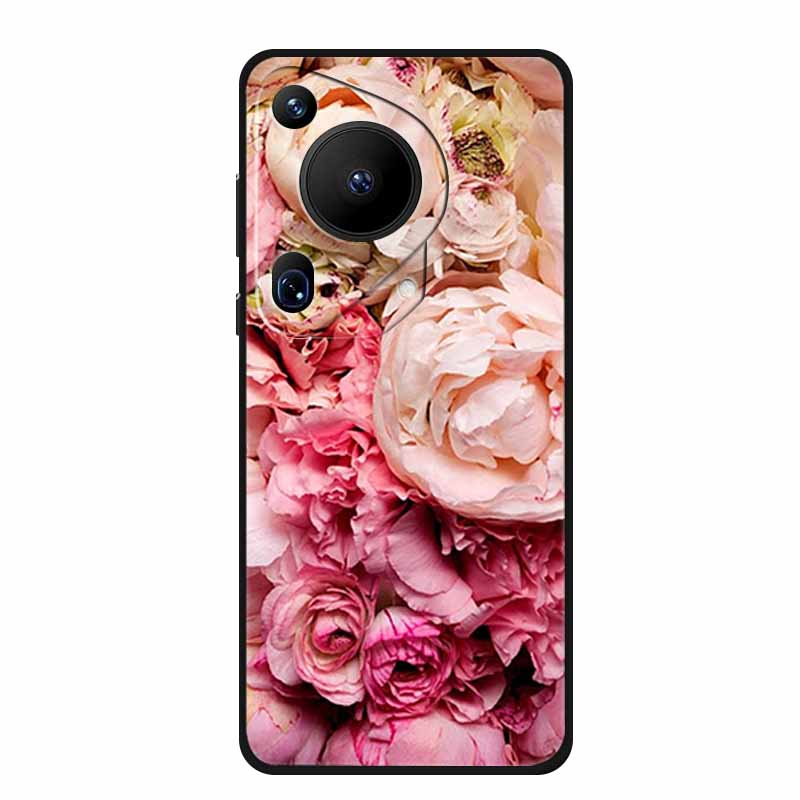 For Huawei Pura 70 Pro Ultra Case Pura70 Pro Black Silicone Soft Back Cover Case For Huawei Pura 80 Pro Ultra Phone Case Pura80