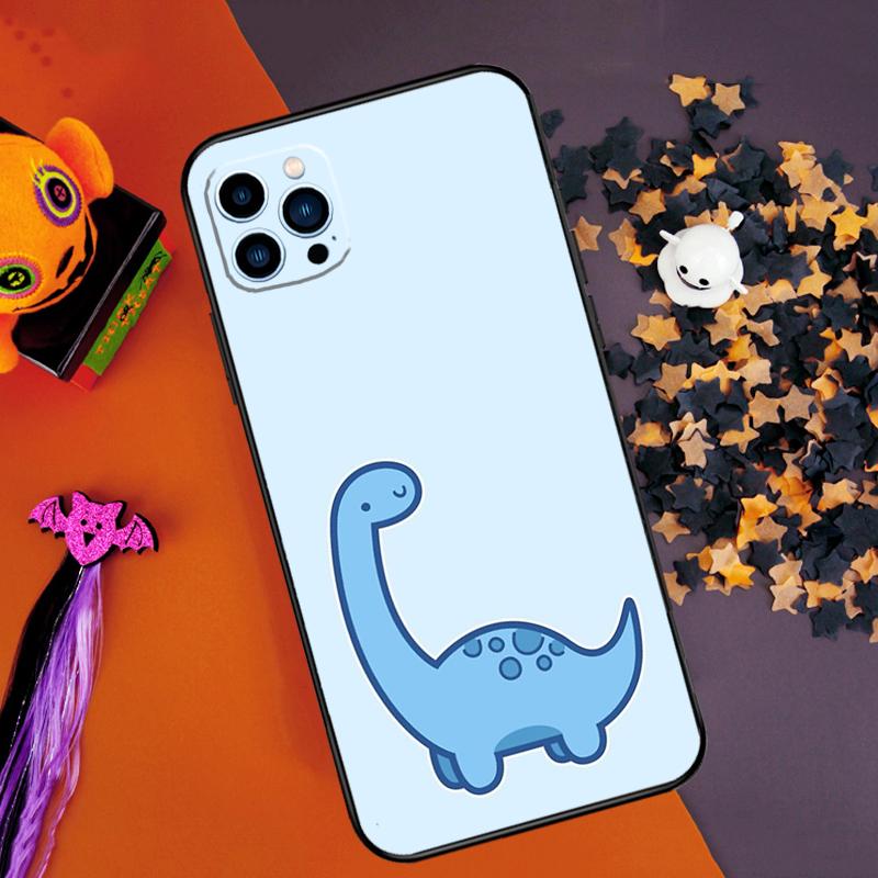 Cute Dino Bumper Case For iPhone 16 15 14 Pro Max 11 12 13 Pro Max Mini XR 16e 16 15 Plus Phone Cover