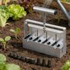 Handheld Seedling Soil Block Maker Soils Blocking Tool 4 Cells Used For Seedling Greenhouse Garden Supplies