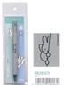 BSS Miffy Ballpoint Blen EB293GY 3-Color Pen, 3C, 0.5mm, Gray,