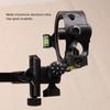 Bow Target Sight 5 Pins with Retina Function Aluminium Alloy Archery Sight for Outdoor Hunting Shooting