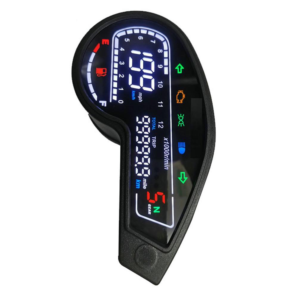 Motorcycle Speedometer Oil Gauge Tachometer Digital Meter trument Cluster Turn Signal Light Indicator For NXR150 dm150 MRX125