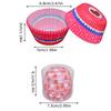 100PCS/Pack Disposable Cupcakes Cake Dessert Greaseproof Paper Dessert Making Paper Cups Festival Hygienic Party