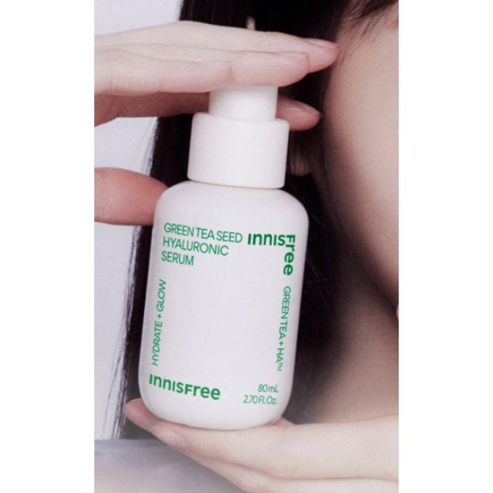 Innisfree Green Tea Seed Hyaluronic Acid Serum 80ml + 10ml Set