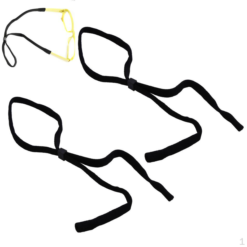 

2 шт. Нейлоновый шнурок для солнцезащитных очков, стандартный наконечник, фиксатор для очков
