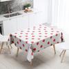 Cartoon Tablecloth Home Decor Stain Resistant Waterproof Table Decoration Rectangular Kitchen Fireplace Countertop
