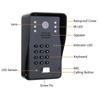 Wired Video Intercom System 7 Inch WiFi 1080P Wired Video Doorbell with IC Access Control Function