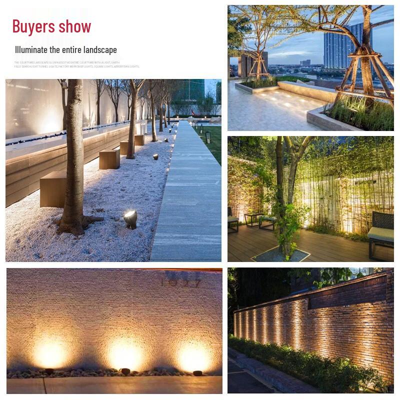 RGB Color Changing Outdoor Tree Spotlight