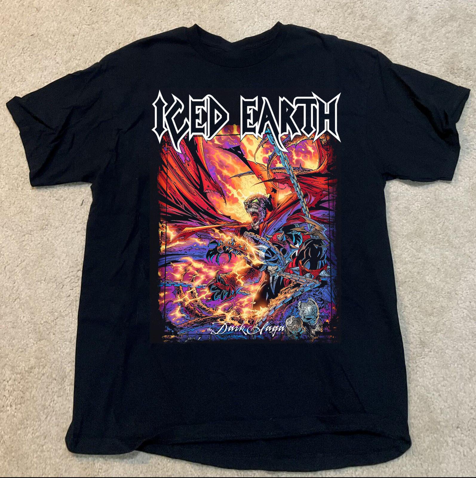 Iced Earth The Dark Saga Unisex T-Shirt All Size S To 5XL XL