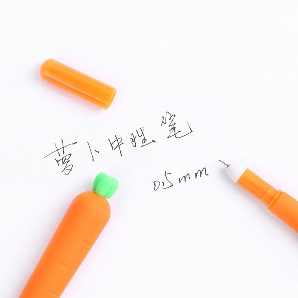 1/5Pcs Quick-drying Gel Pen 0.5mm Exam Professional Pens Durable Erasable Pen
