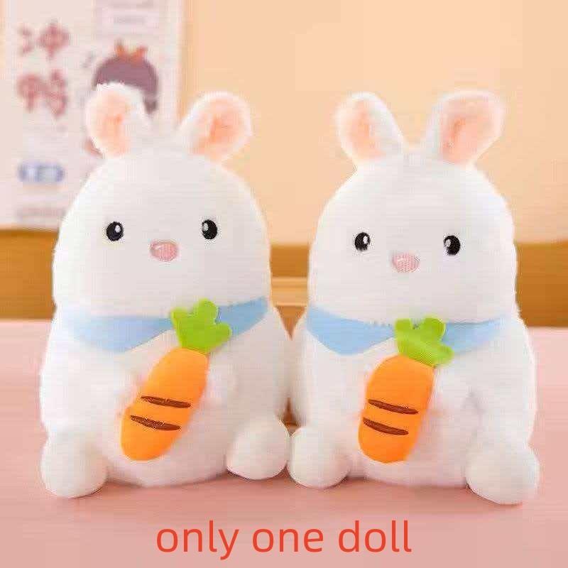

Plush Toy 8inch Stuffed Animal Cartoon Style With Pp Cotton For Kids Playroom CarrotBunny
