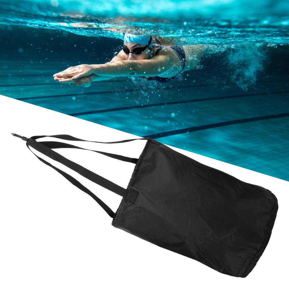 Oxford Cloth Adjustable Swimming Resistance Training Water Bag Strength Exerciser Drag Parachute for Adults