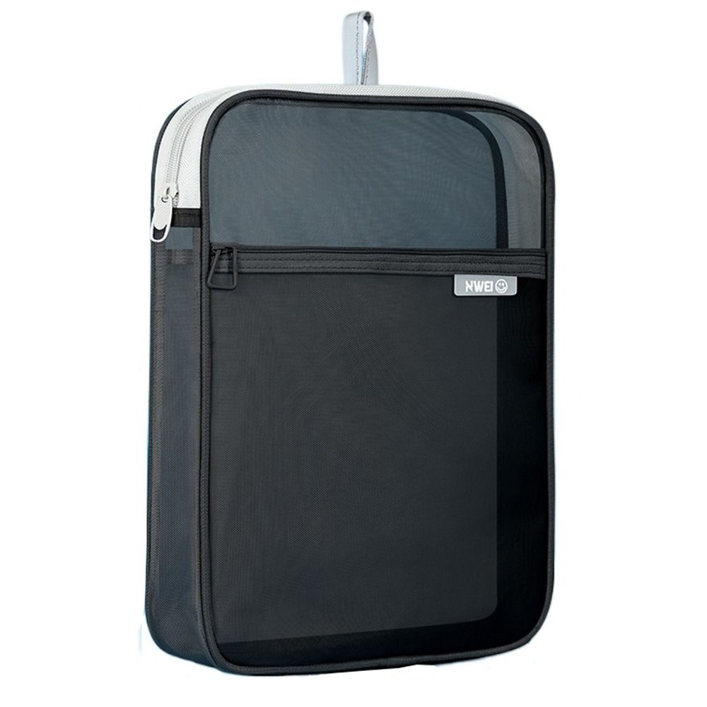 Thickened Document Organizer Large Capacity Transparent File Holder File Pockets  Breathable
