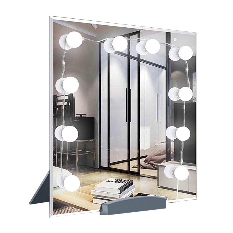 Three-Color Dimming Hollywood Vanity Makeup Light Bulb Set