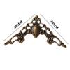 Gold 40mm Decorative Photo Frame Bronze Notebook Cover Corner Bracket for Menus Bracket Decor