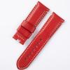 Soft 24mm Italy First Layer Genuine Leather Watchband For Panerai Strap For PAM441/111 With Butterfly Buckle Bracelet Parts