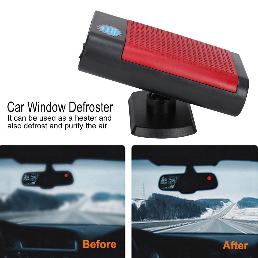 Window Defroster Demister, 12V 150W Anion Auto Heater Fan Car Windshield Defogger Defroster Demister Machine