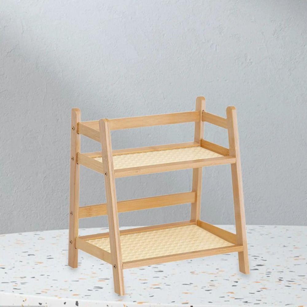 INS Cosmetics Storage Shelf 2-Tier Office Storage Rack Kitchen Cabinet Holders  Dressing Table