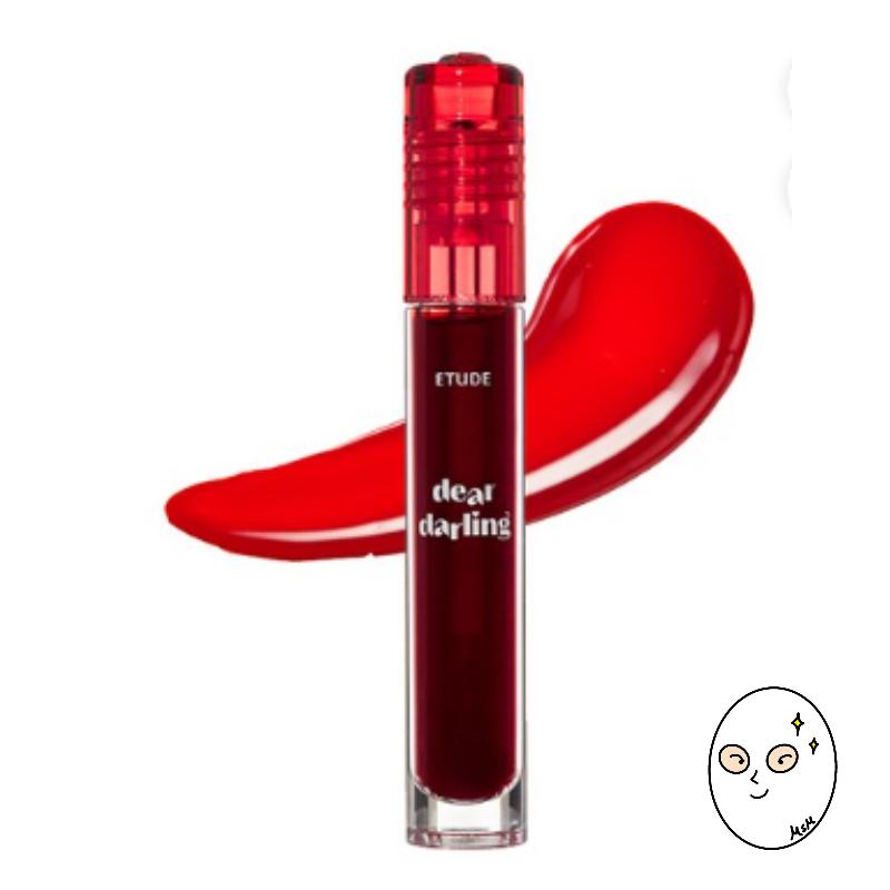 ETUDE HOUSE Dear Darling Water Gel Tint #02 Cheery Red, 2EA