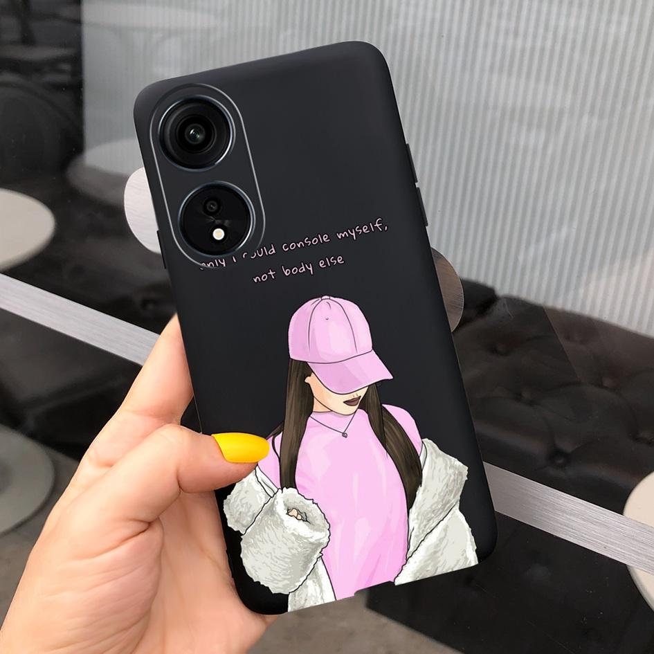 Für OPPO Reno8 T 5G Hülle Cover OPPO A78 Leopard Handyhülle Niedliche Kuh Weiche Rückseite Für OPPO Reno 8T 5G A 78 OPPOA78 A1 Pro Hülle