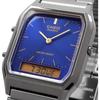 Casio Ana-Digi Vintage Series Quartz Watch AQ-230GG-2A Unisex Dual Time Blue